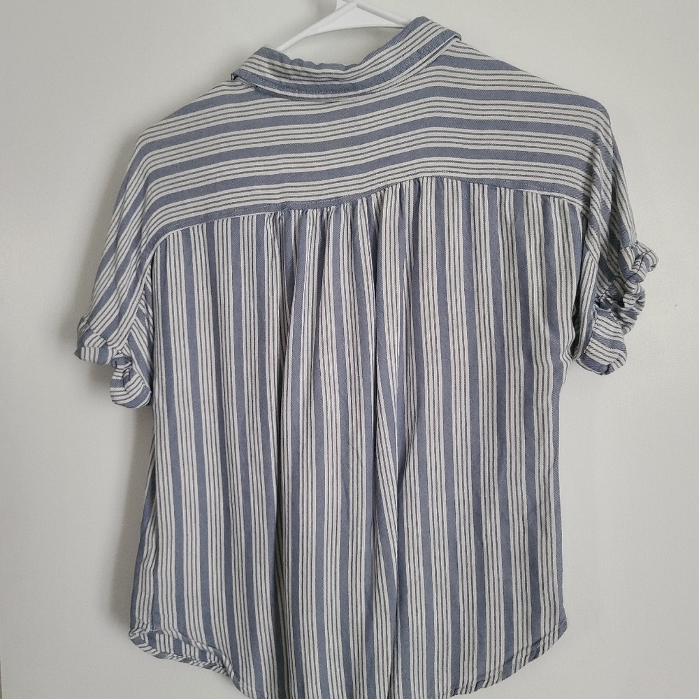 Striped Button-Up - Picture 2 of 3